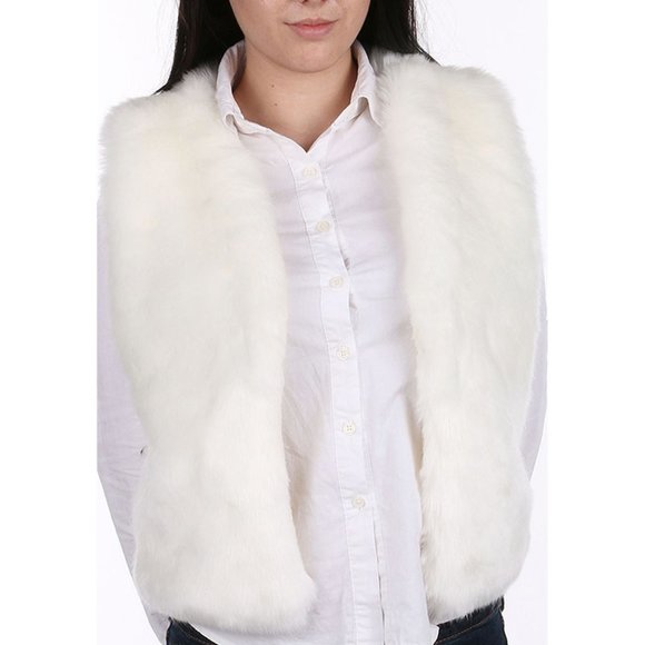 Code 22 Soft Faux Fur Vest Medium - Picture 5 of 8